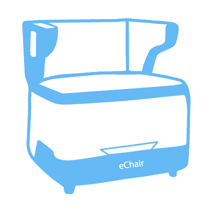 eChair SMS 171 - ₪149 34 Иконка светло-голубого стула